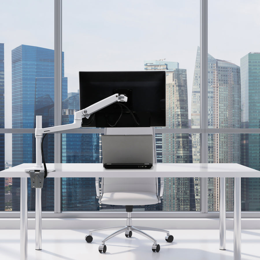 Bras de montage Ergotron pour moniteur - Blanc 45-537-216