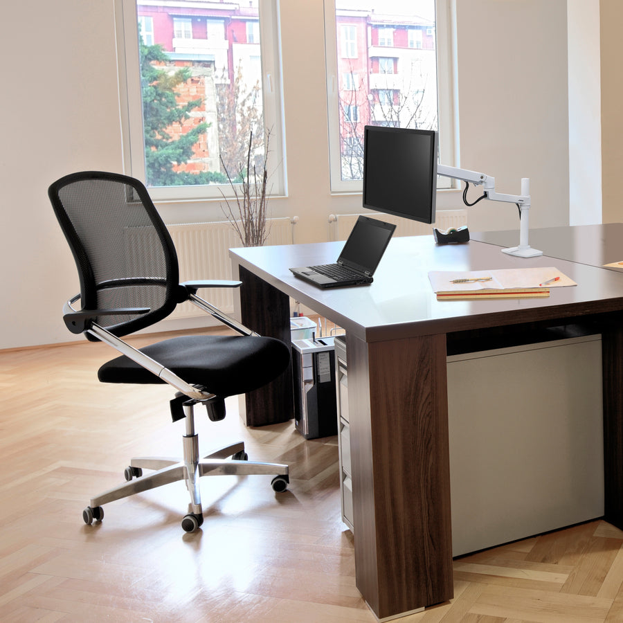 Bras de montage Ergotron pour moniteur - Blanc 45-537-216