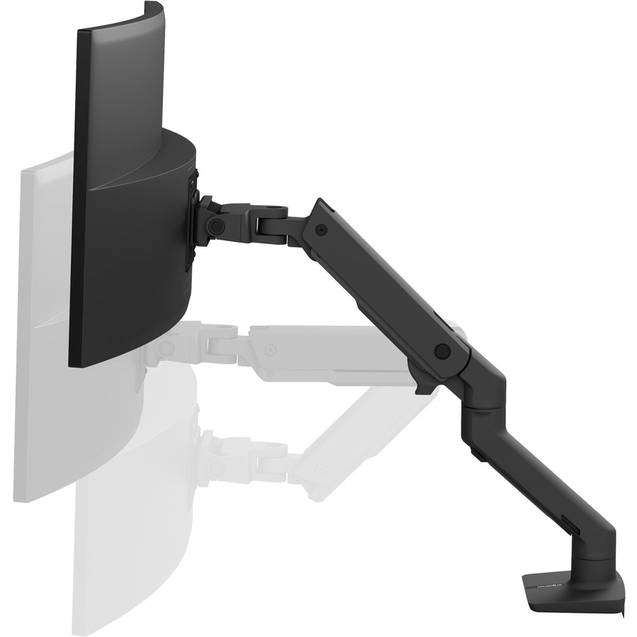 Ergotron Desk Mount for Monitor, Curved Screen Display - Matte Black 45-475-224