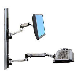 Ergotron 45-247-026 Support mural pour écran plat - Aluminium 45-247-026