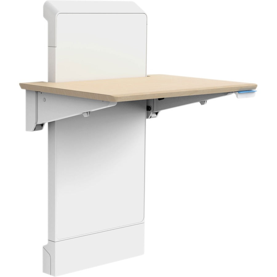 Ergotron WorkFit Elevate (érable mendota) Bureau mural assis-debout 24-804-S893