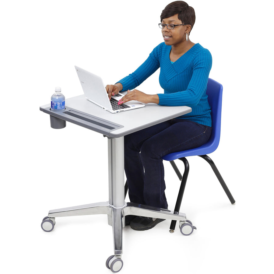 Ergotron LearnFit Sit-Stand Desk, Short 24-547-003