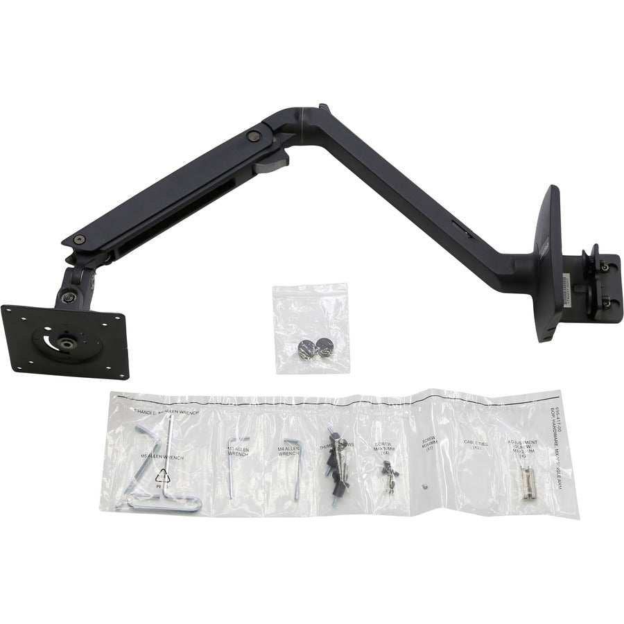 Bras de montage Ergotron pour moniteur - Noir mat 45-486-224