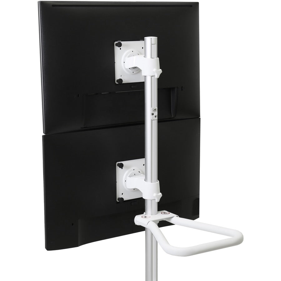 Support de chariot Ergotron pour tablette, moniteur, appareil photo - Blanc 98-534