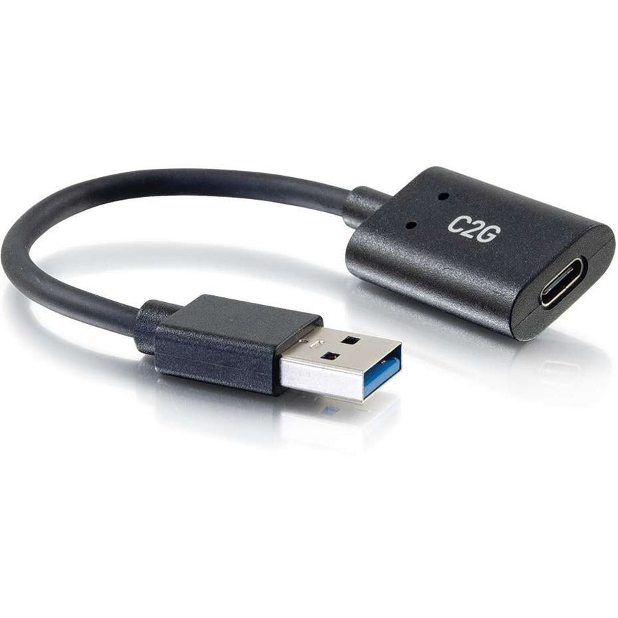 C2G 6in USB C USB A SuperSpeed USB 5Gbps Adaptateur Convertisseur - Femelle vers Mâle 54428