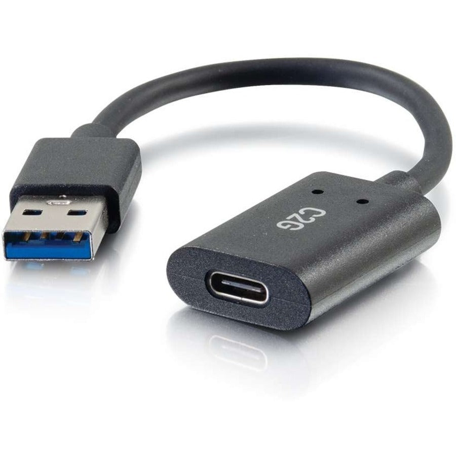 C2G 6in USB C USB A SuperSpeed USB 5Gbps Adaptateur Convertisseur - Femelle vers Mâle 54428