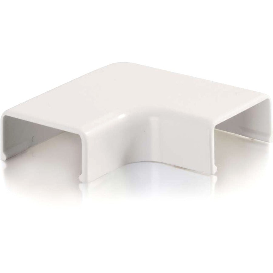 C2G Wiremold Uniduct 2700 90° Flat Elbow White 16051