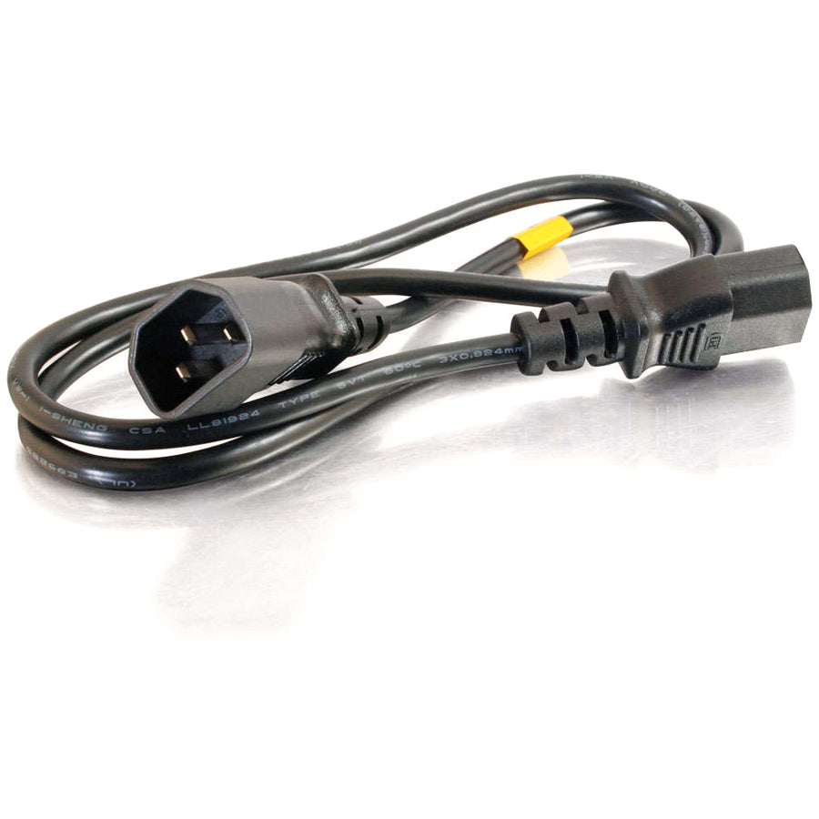 C2G 3ft Computer Power Cord Extension 03120