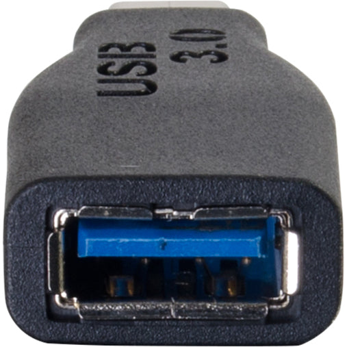 C2G USB 3.0 USB-C to USB-A Adapter M/F - Black 28868