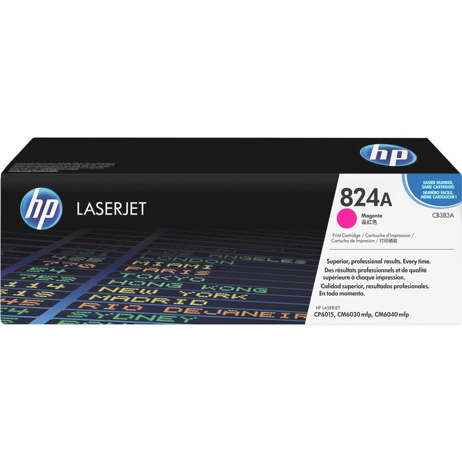 Cartouche de toner authentique HP 824A (CB383A) - Paquet unique CB383A