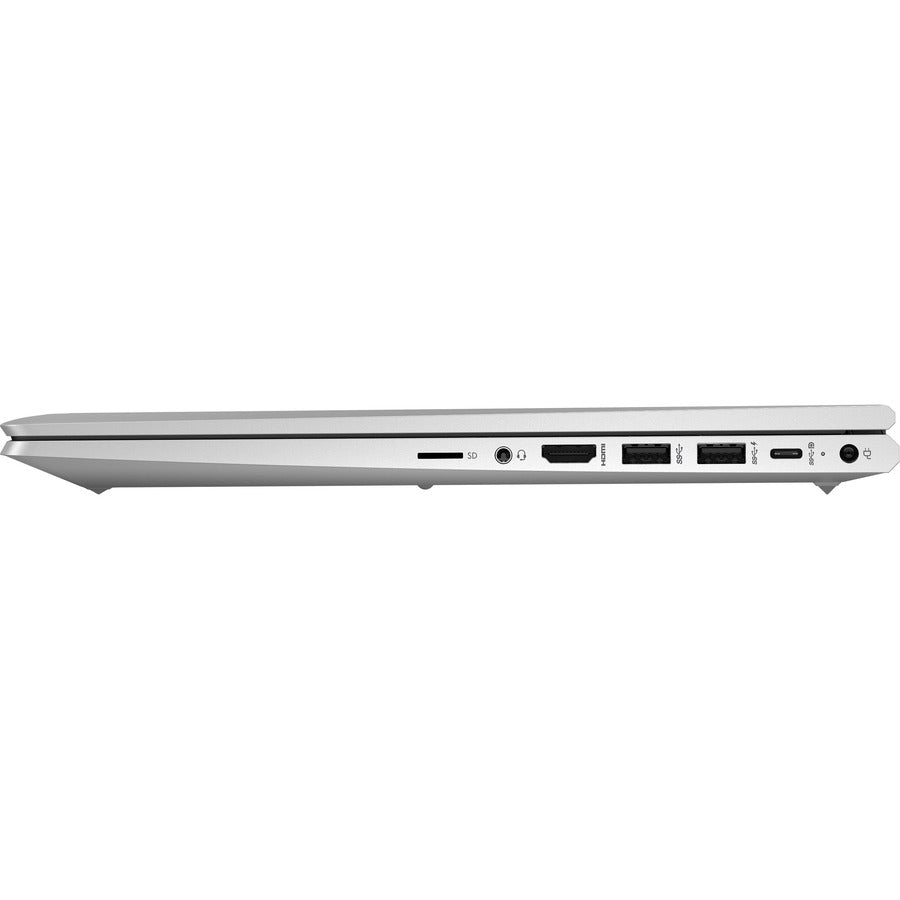 HP ProBook 455 G8 15.6" Notebook - Full HD - 1920 x 1080 - AMD Ryzen 5 5600U Hexa-core (6 Core) 2.30 GHz - 8 GB RAM - 256 GB SSD - Pike Silver Aluminum 4J225UT#ABL