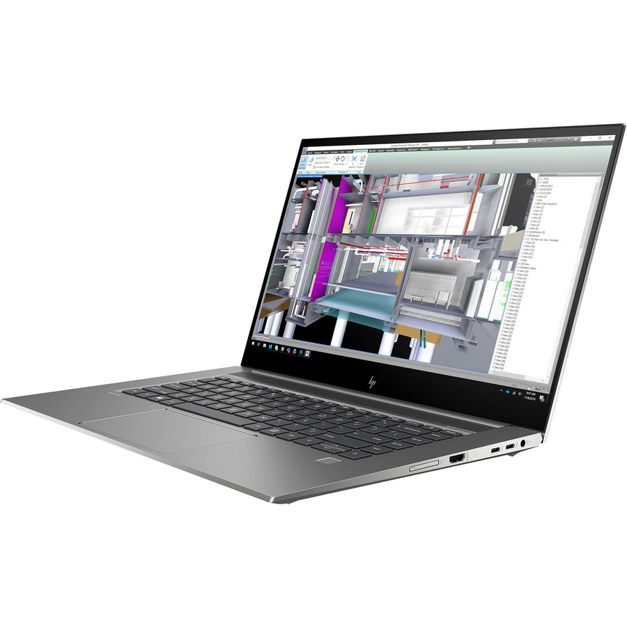 HP ZBook Studio G7 15.6" Mobile Workstation - Full HD - 1920 x 1080 - Intel Core i7 10th Gen i7-10750H Hexa-core (6 Core) 2.60 GHz - 16 GB RAM - 512 GB SSD 21X53UT#ABL