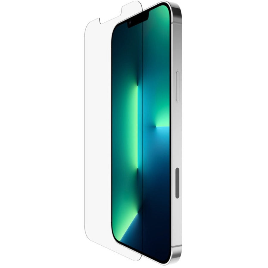 Protecteur d'écran traité Belkin en verre trempé pour iPhone 13 / iPhone 13 Pro Crystal Clear OVA069ZZ