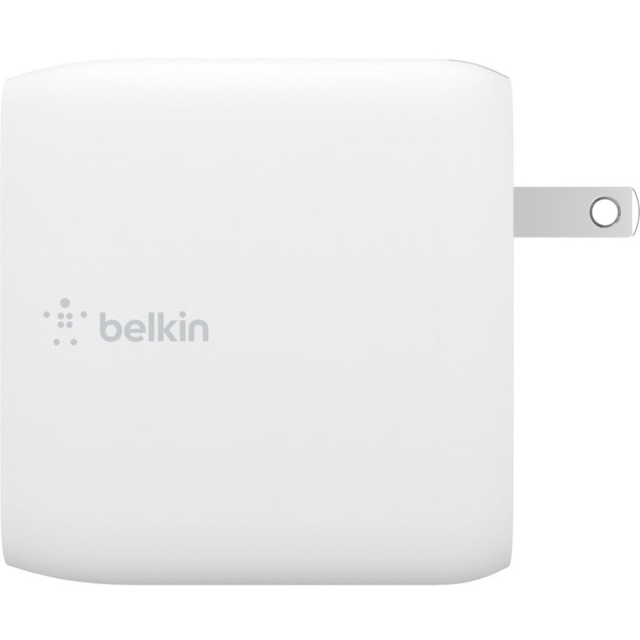 Chargeur mural Belkin BOOST↑CHARGE double USB-C PD GaN 68 W WCH003DQWH