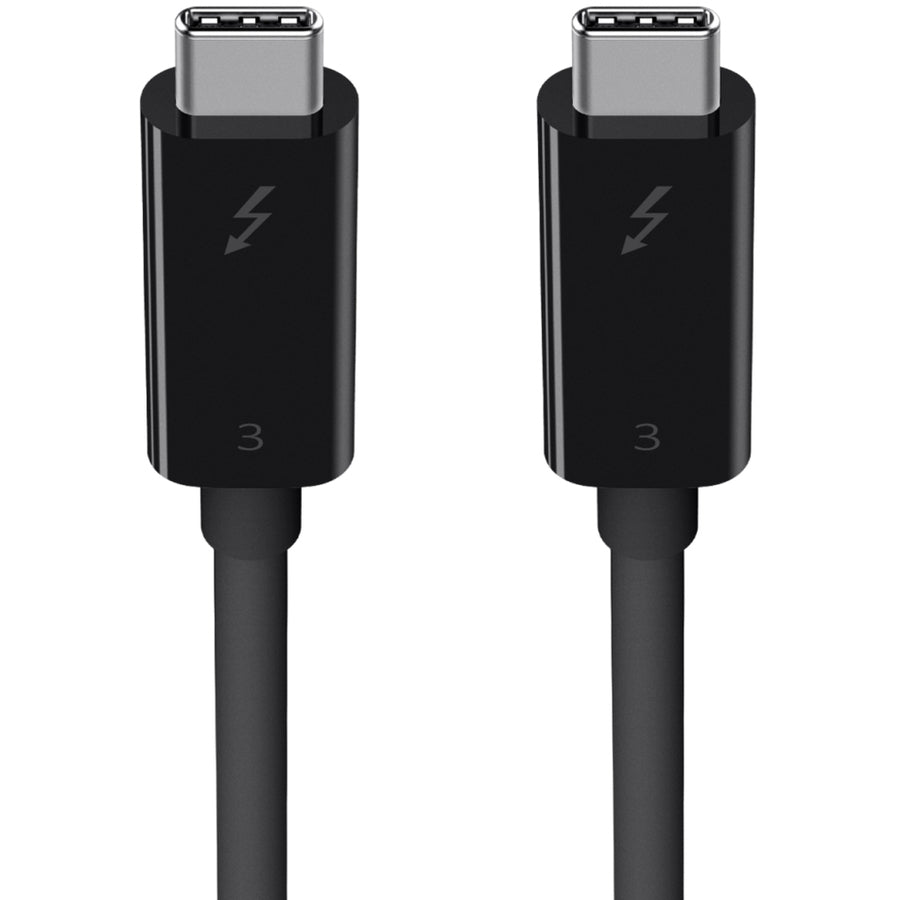 Câble Belkin Thunderbolt 3 (USB-C vers USB-C) (100 W) (6,5 pi/2 m) F2CD085bt2M-BLK F2CD085BT2M-BLK