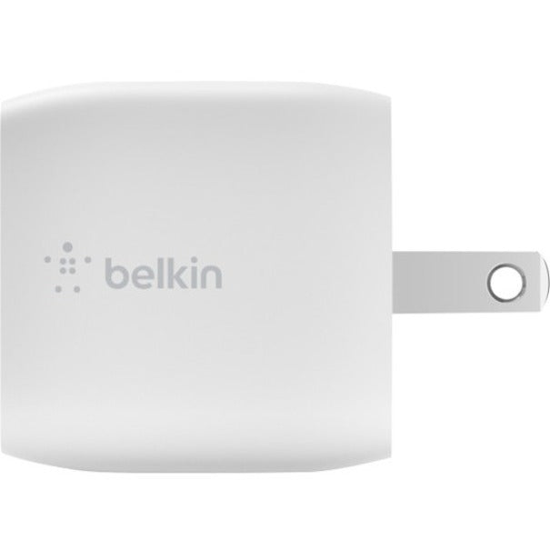 Chargeur mural Belkin BOOST↑CHARGE 30 W USB-C GaN + câble USB-C vers Lightning WCH001DQ1MWH-B5