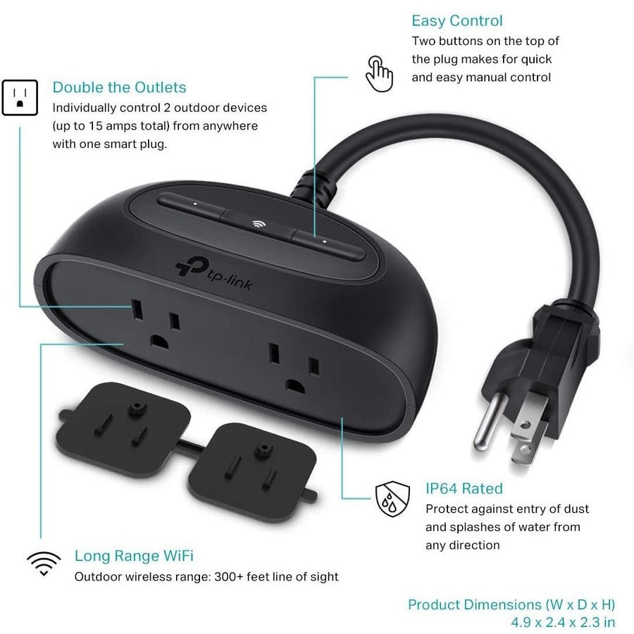 Kasa Smart Outdoor Plug KP400
