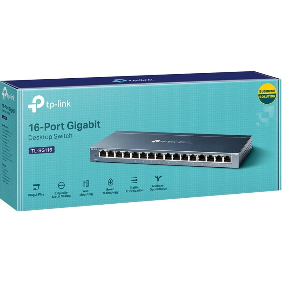Commutateur de bureau Gigabit TP-Link 16 ports TL-SG116