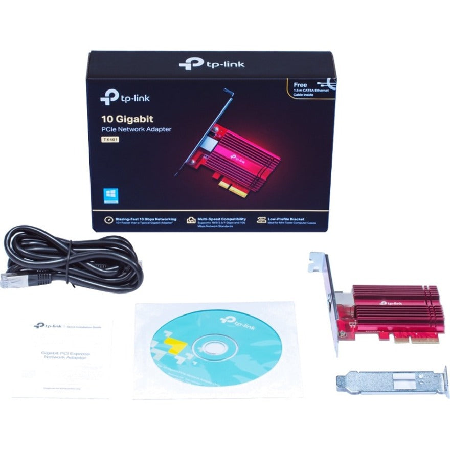 TP-Link 10 Gigabit PCIe Network Adapter TX401