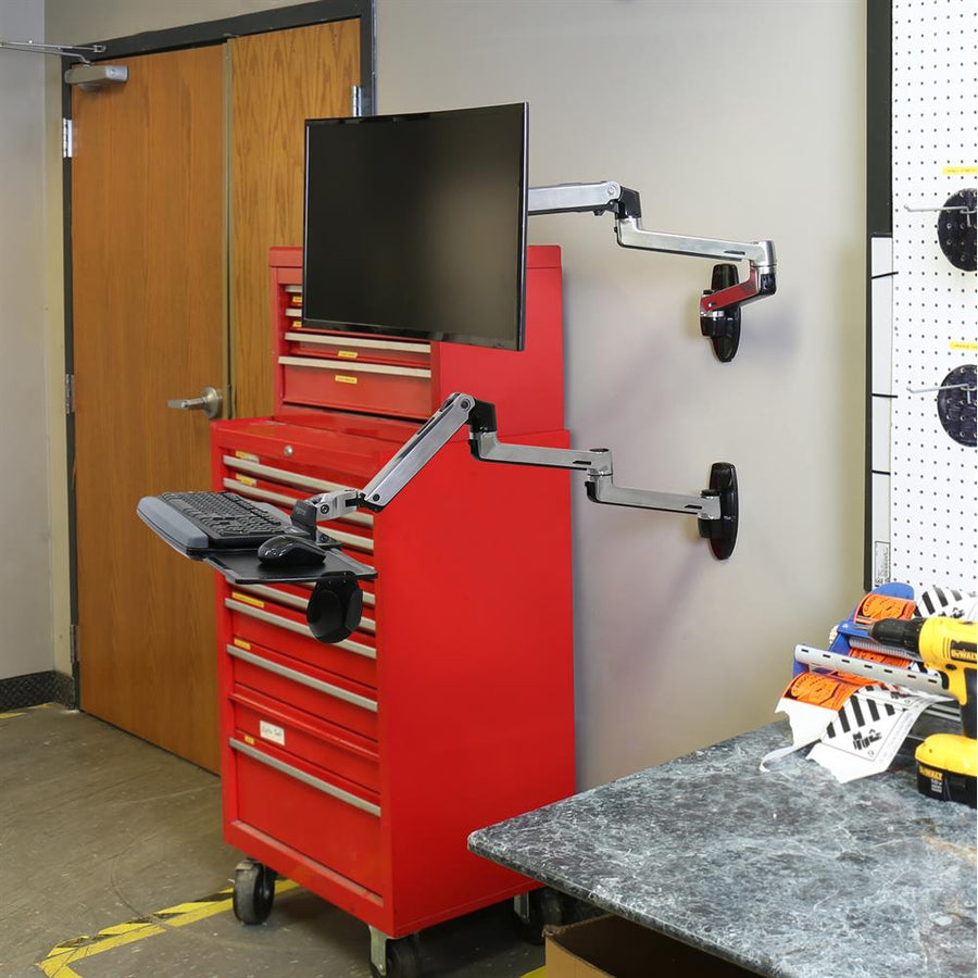 Extension de montage Ergotron pour écran plat, moniteur - Blanc 45-289-216
