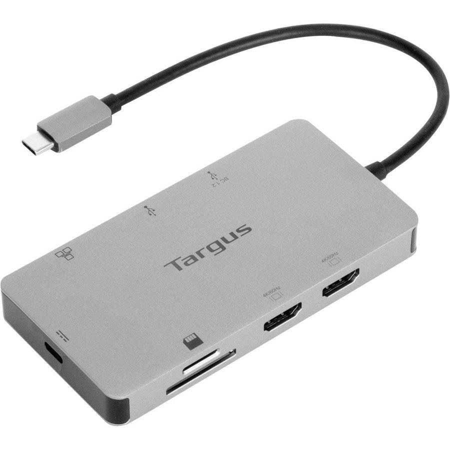 Station d'accueil Targus USB-C double HDMI 4K avec passe-système PD 100 W DOCK423TT