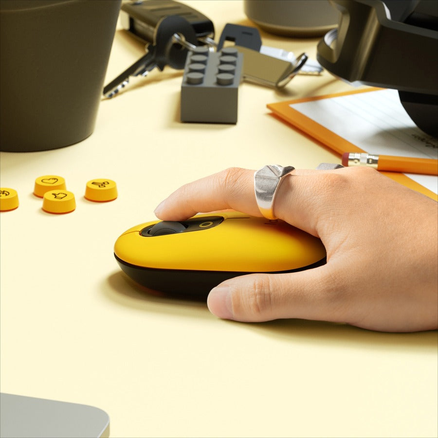 Logitech Wireless Mouse with Customizable Emoji 910-006543