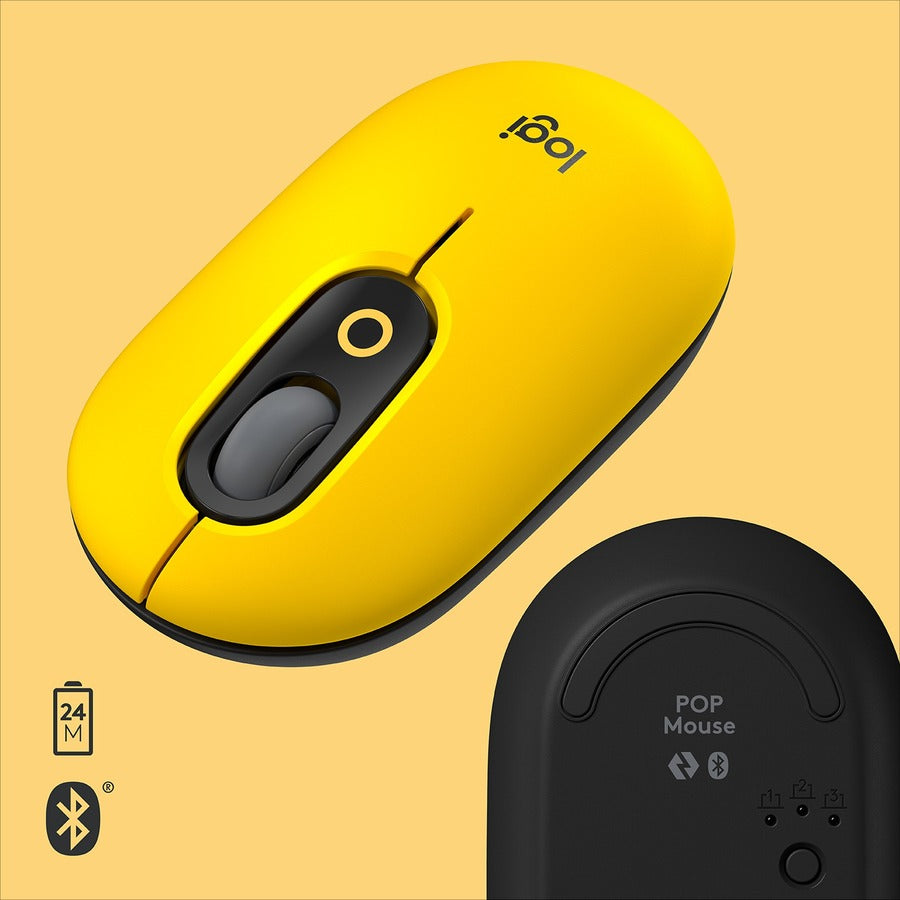 Logitech Wireless Mouse with Customizable Emoji 910-006543