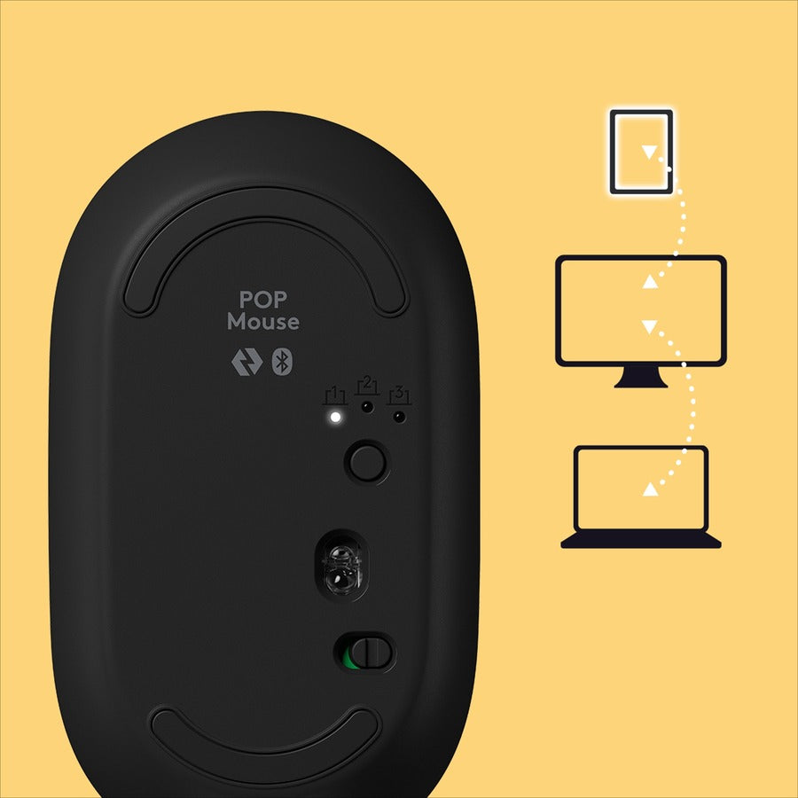 Logitech Wireless Mouse with Customizable Emoji 910-006543