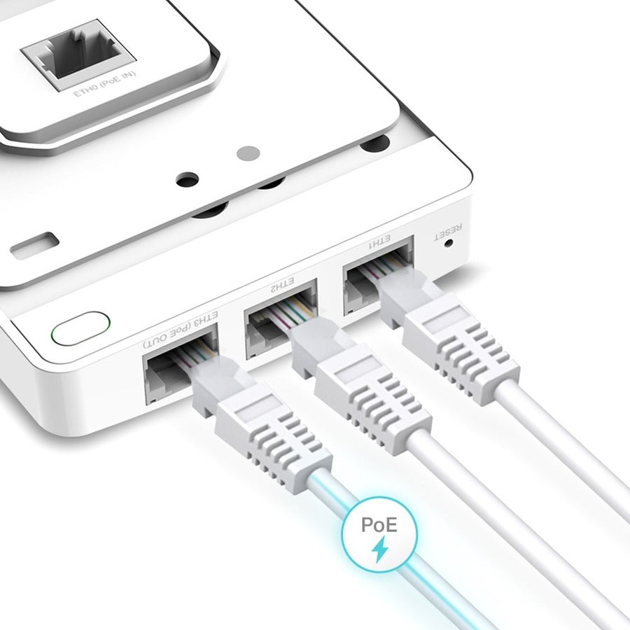 TP-Link Omada EAP615-Wall Point d'accès sans fil double bande 802.11ax 1,76 Gbit/s - Extérieur EAP615-Wall