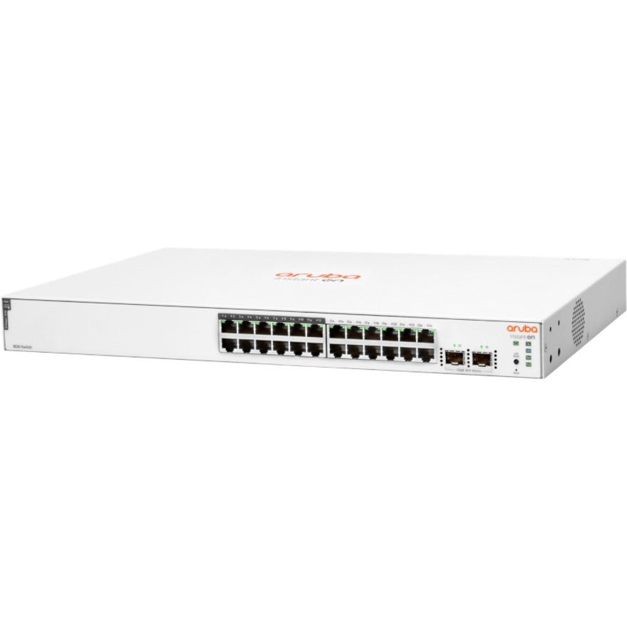 HPE Networking Instant On 1830 24G 12p Class4 PoE 2SFP 195W Switch JL813A#ABA