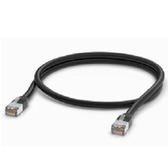 Câble patch Ubiquiti UniFi extérieur - 1 m - Noir - UACC-CABLE-PATCH-OUTDOOR-1M-BK