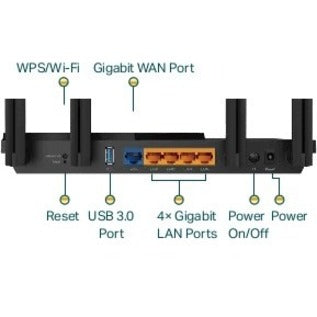 TP-Link Archer AX55 Routeur sans fil Ethernet Wi-Fi 6 IEEE 802.11ax ARCHER AX55