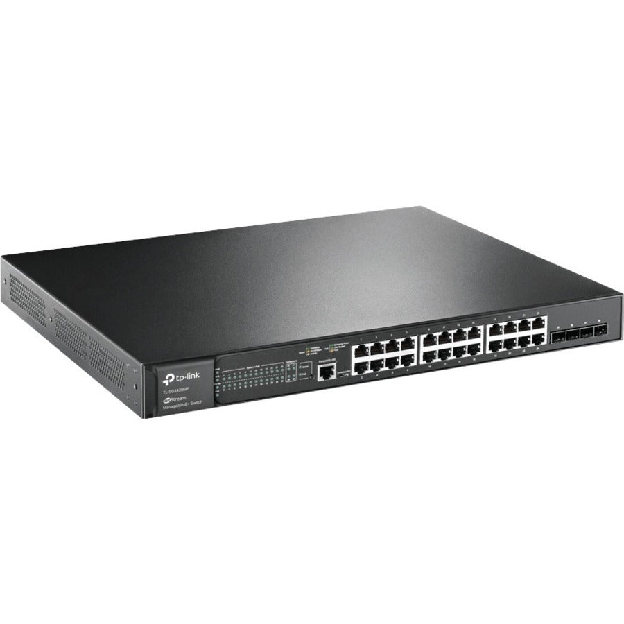 Switch administrable TP-Link JetStream 28 ports Gigabit L2 avec 24 ports PoE+ TL-SG3428MP