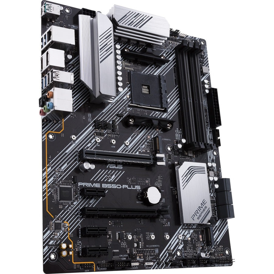 Asus Prime B550-PLUS Desktop Motherboard - AMD Chipset - Socket AM4 - ATX PRIME B550-PLUS