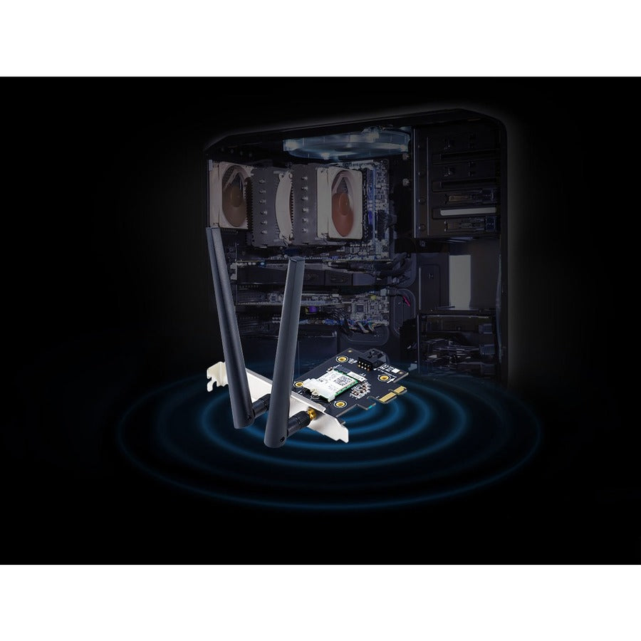 Adaptateur combiné Wi-Fi/Bluetooth Asus PCE-AX3000 IEEE 802.11ax Bluetooth 5.0 PCE-AX3000