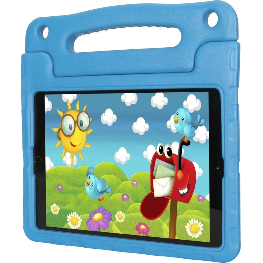 Targus Kids THD51202GL Étui de transport (Folio) pour Apple iPad (7e génération), iPad (8e génération), iPad Air, tablette iPad Pro de 10,2" à 10,5" - Bleu THD51202GL