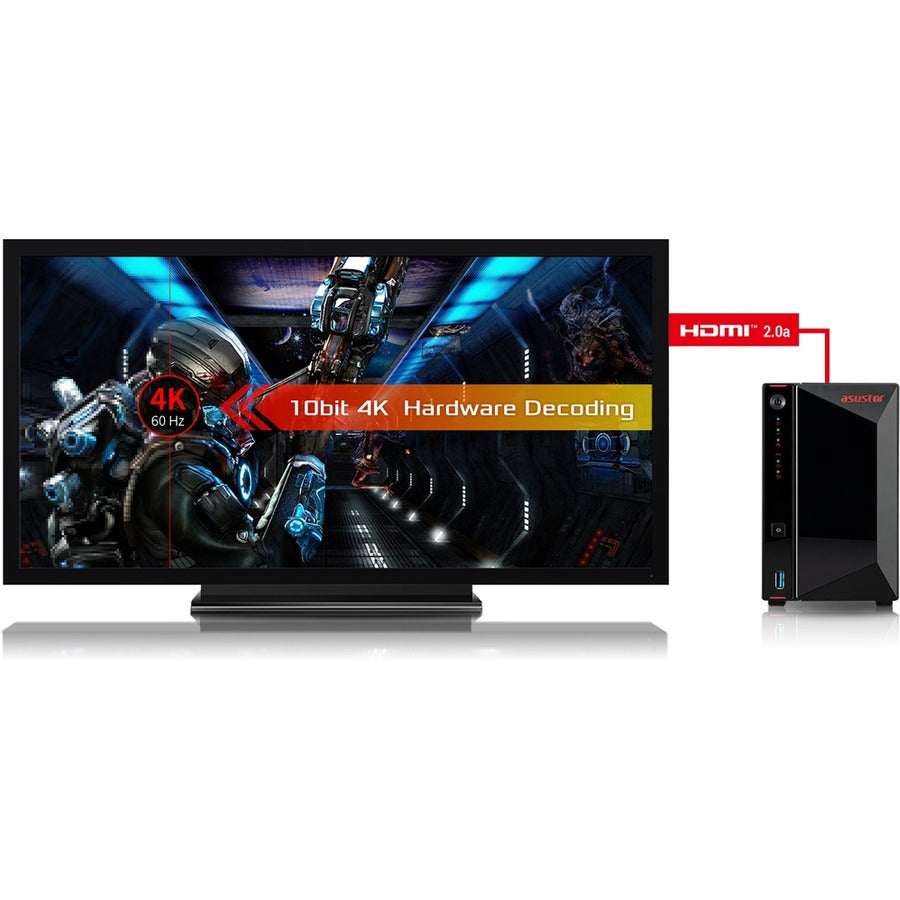 ASUSTOR Nimbustor 2 AS5202T Système de stockage SAN/NAS AS5202T