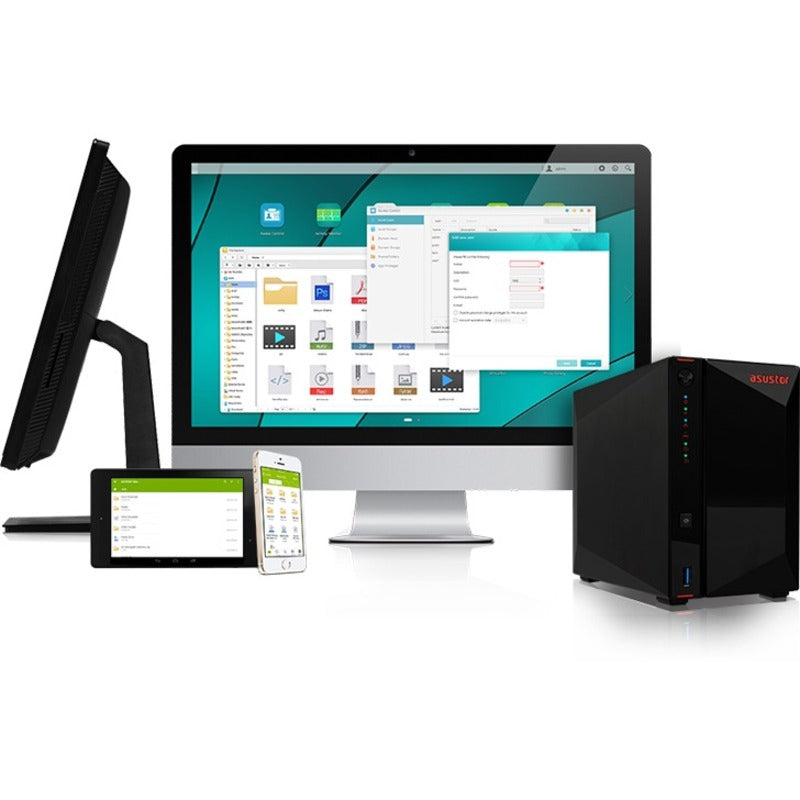 ASUSTOR Nimbustor 2 AS5202T Système de stockage SAN/NAS AS5202T