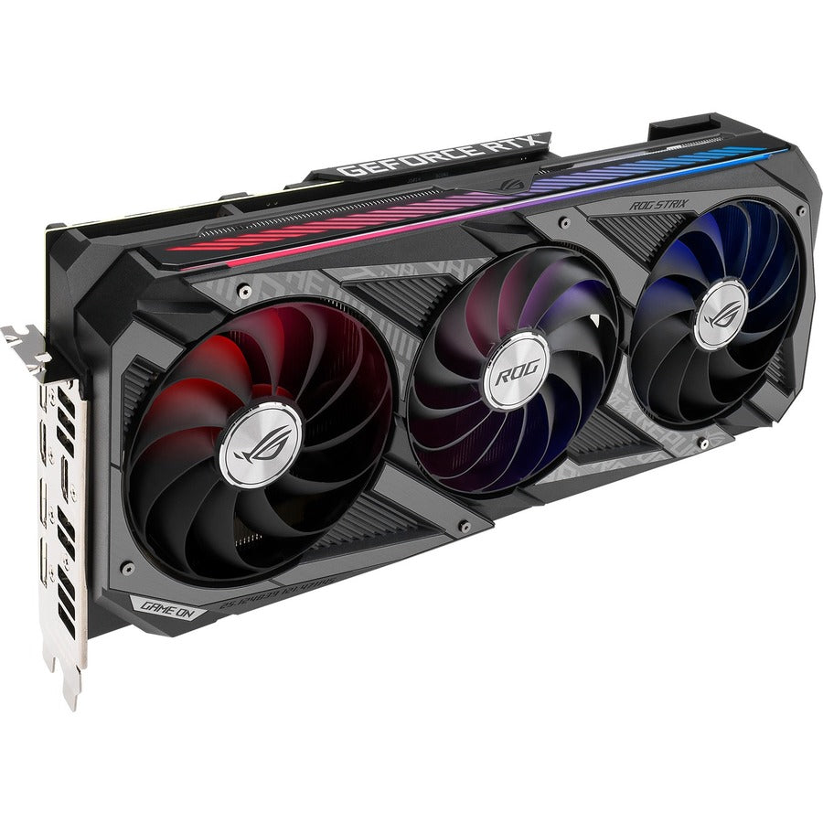 Asus ROG NVIDIA GeForce RTX 3060 Ti Graphic Card - 8 MB GDDR6 ROG-STRIX-RTX3060TI-O8G-V