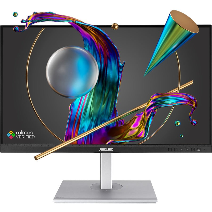 Moniteur ASUS ProArt Display 27" 1440P (PA278CV) - QHD (2560 x 1440), IPS, 100 % sRGB/Rec. 709, ?E < 2, Calman vérifié, hub USB, USB-C, DisplayPort Daisy-Chaining, HDMI, Soins oculaires, hauteur réglable PA278CV