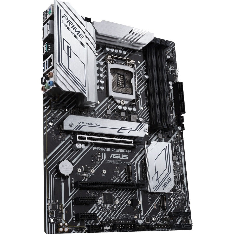 Asus Prime Z590-P Desktop Motherboard - Intel Chipset - Socket LGA-1200 - Intel Optane Memory Ready - ATX PRIME Z590-P