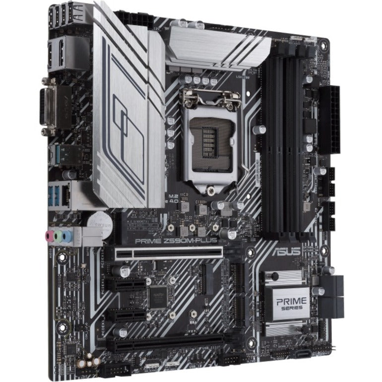 Asus Prime Z590M-PLUS Desktop Motherboard - Intel Chipset - Socket LGA-1200 - Intel Optane Memory Ready - Micro ATX PRIME Z590M-PLUS