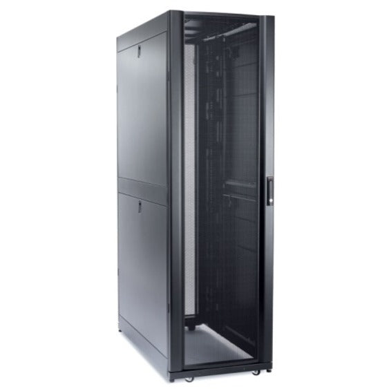 APC by Schneider Electric Rack NetShelter SX 42U 600mm Wide x 1200mm Deep Enclosure with Sides Black AR3300