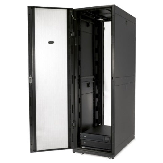 APC by Schneider Electric Rack NetShelter SX 42U 600mm Wide x 1200mm Deep Enclosure with Sides Black AR3300