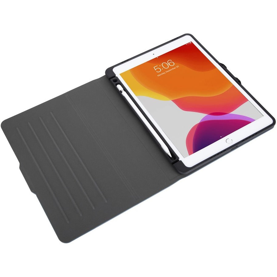 Targus Versavu THZ86302GL Carrying Case (Folio) for 10.2" to 10.5" Apple iPad (7th Generation), iPad (8th Generation), iPad (9th Generation), iPad Air, iPad Pro Tablet - Blue THZ86302GL