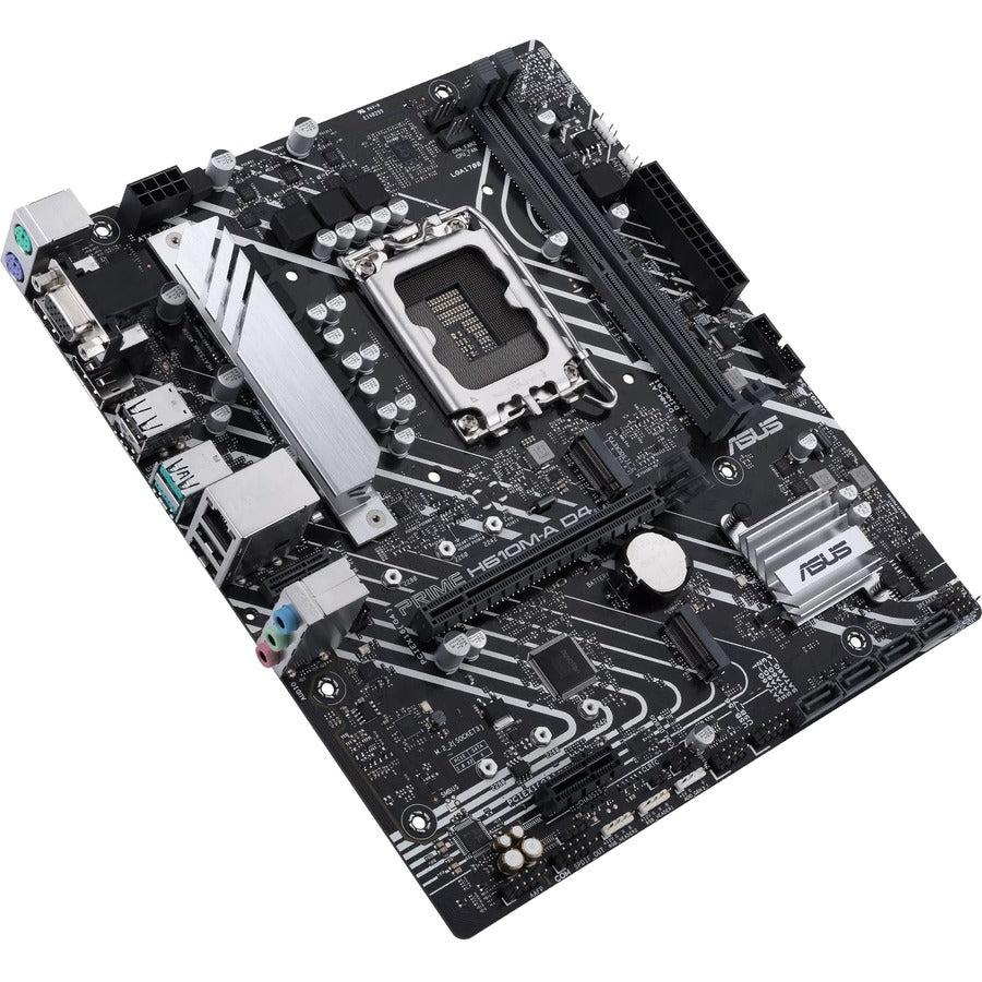 Carte mère de bureau Asus Prime H610M-A D4-CSM - Chipset Intel H610 - Socket LGA-1700 - Micro ATX PRIME H610M-A D4-CSM