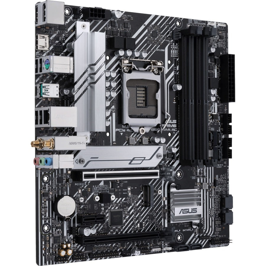 Asus Prime B560M-A AC Desktop Motherboard - Intel B560 Chipset - Socket LGA-1200 - Intel Optane Memory Ready - Micro ATX PRIME B560M-A AC