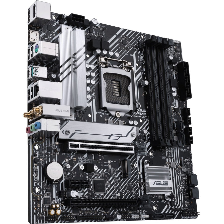 Asus Prime B560M-A AC Desktop Motherboard - Intel B560 Chipset - Socket LGA-1200 - Intel Optane Memory Ready - Micro ATX PRIME B560M-A AC