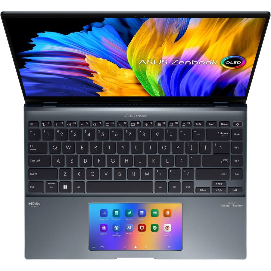 Ordinateur portable à écran tactile Asus Zenbook 14X OLED UX5400 UX5400EG-DS71T-CA 14" - 2,8K - 2880 x 1800 - Intel Core i7 11e génération i7-1165G7 Quad-core (4 cœurs) 2,80 GHz - 16 Go de RAM totale - 16 Go intégré Mémoire - SSD 512 Go UX5400EG-DS71T-CA