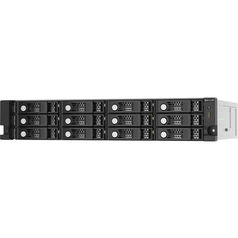 QNAP TL-R1220SEP-RP Drive Enclosure SATA/600 - Mini-SAS HD Host Interface - 2U Rack-mountable TL-R1220SEP-RP-US